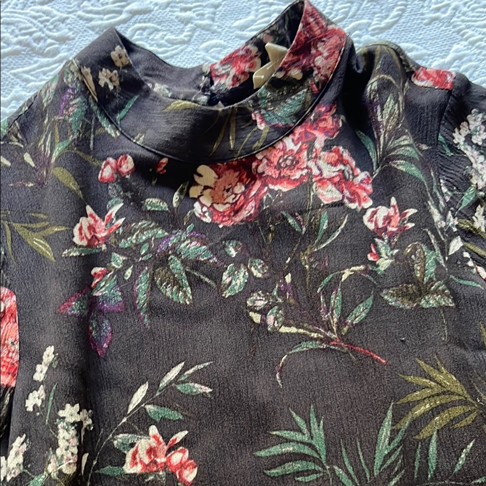 Floral Long Sleeve Dress - Picture 7 of 7